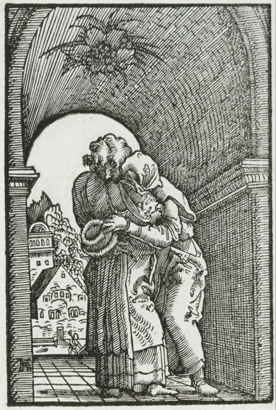 The Meeting of Joachim and Anne by Albrecht Altdorfer